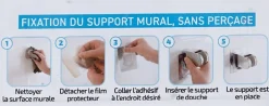 MTK Douchette 2 jets chromée pour robinet de lavabo et évier, Mouss-O Jet* Accessoire De Robinet