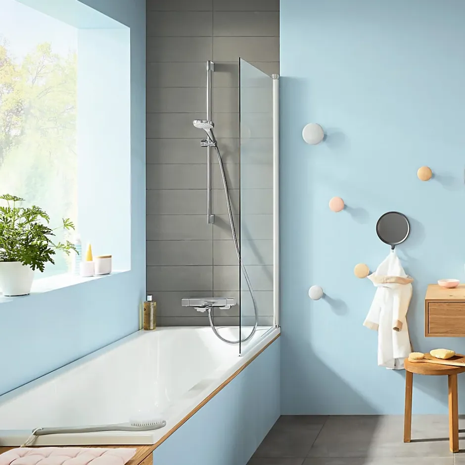 Hansgrohe Douchette 3 jets MySelect S Multi* Pommeau De Douche, Flexible Et Barre De Douche