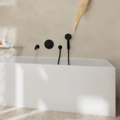 Hansgrohe Douchette 3 jets Pulsify Select noir* Pommeau De Douche, Flexible Et Barre De Douche