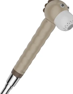 Hansgrohe Douchette à main 2 jets beige, Jocolino Lion