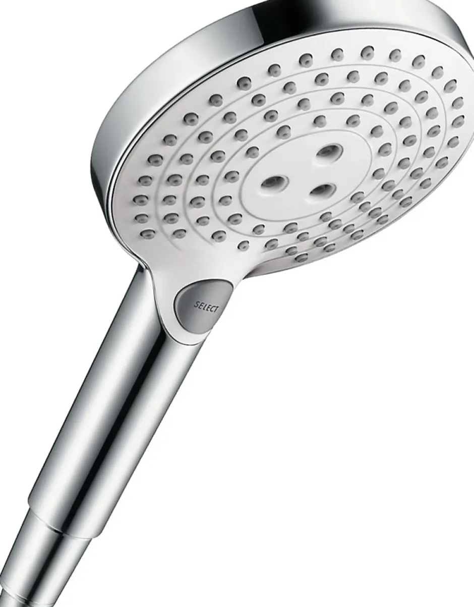 Hansgrohe Douchette à main 3 jets chromée, Raindance Select S 120