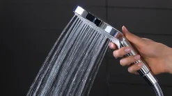 Hansgrohe Douchette à main 3 jets chromée, Raindance Select S 120