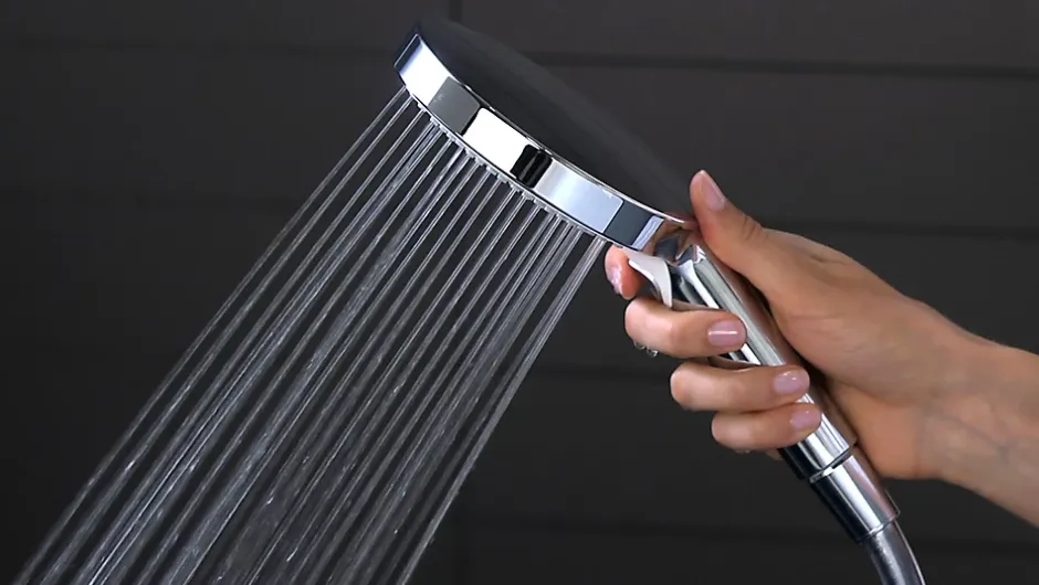 Hansgrohe Douchette à main 3 jets chromée, Raindance Select S 120