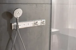 Hansgrohe Douchette à main 3 jets chromée, Raindance Select S 120
