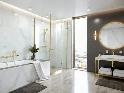 Hansgrohe Douchette à main 3 jets, doré poli, Raindance Select S 120
