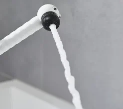 Hansgrohe Douchette à main 2 jets noir et blanc, Jocolino Zèbre