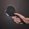 Hansgrohe Douchette à main 100 Vario EcoSmart 9 l/min noir mat Vernis Blend* Pommeau De Douche, Flexible Et Barre De Douche