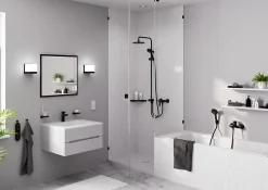 Hansgrohe Douchette à main noir mat Vernis Blend 100 Vario