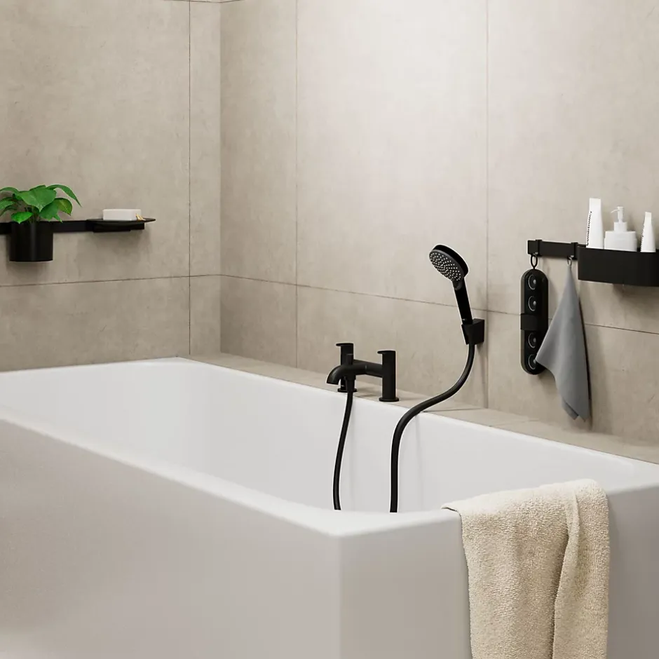 Hansgrohe Douchette à main noir mat Vernis Blend 100 Vario
