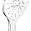 Grohe Douchette et flexible chrome rond Vitalio Smartactive 150 3 jets* Pommeau De Douche, Flexible Et Barre De Douche