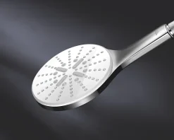 Grohe Douchette et flexible chrome rond Vitalio Smartactive 150 3 jets* Pommeau De Douche, Flexible Et Barre De Douche