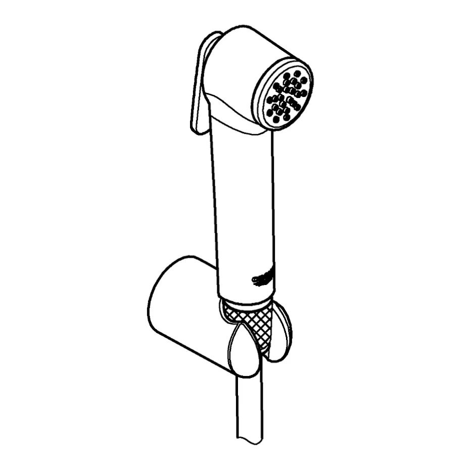 Grohe Douchette WC chromé Vitalio Trigger Spray 30