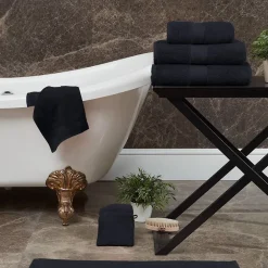 Sensei Maison Drap de bain 550 g/m² Bleu Nuit 70x140 cm LUXURY