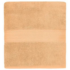 Sensei Maison Drap de bain 550 g/m² Pêche 70x140 cm LUXURY