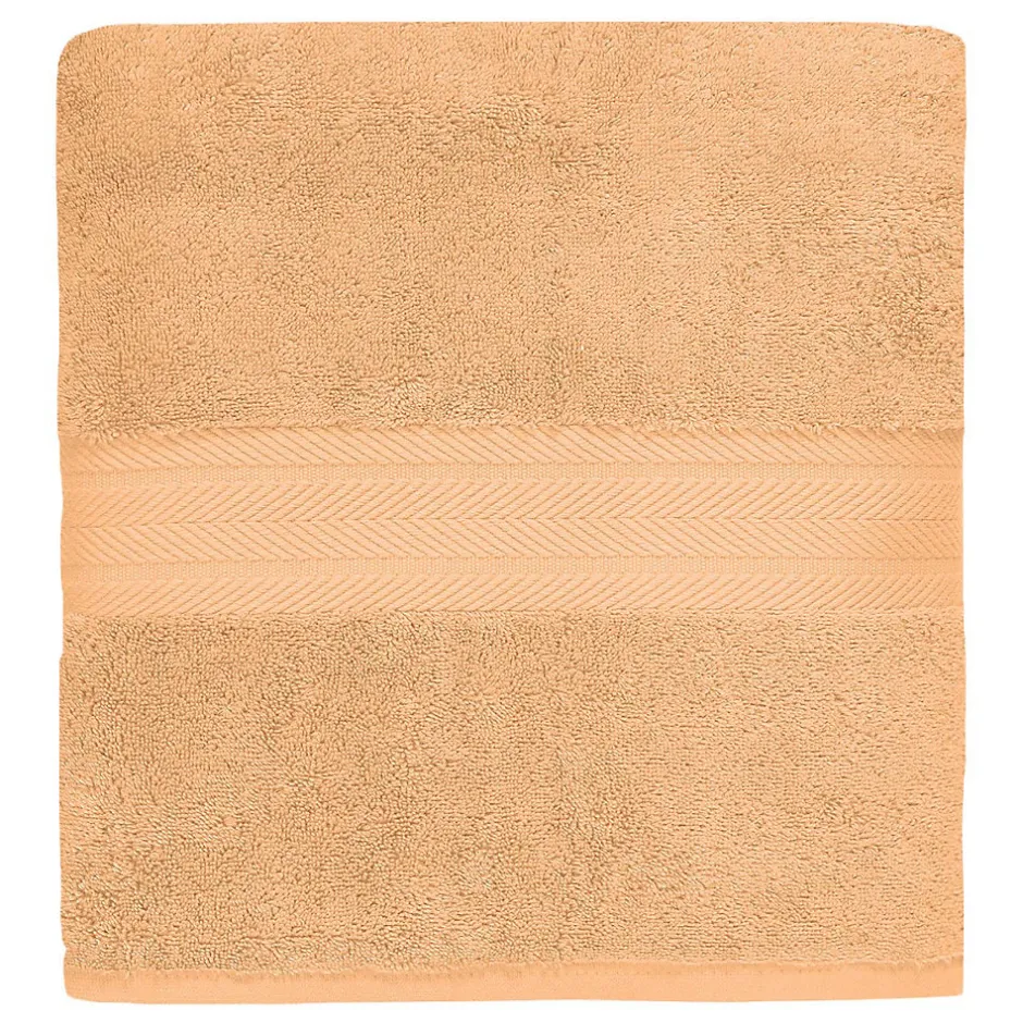 Sensei Maison Drap de bain 550 g/m² Pêche 70x140 cm LUXURY
