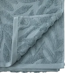Atmosphera Créateur D'Intérieur Drap de bain Cisel - coton - bleu - 100x150 cm - Atmosphera