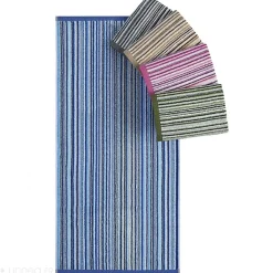 Linnea Drap de bain coton 500g/m2 collection PURE STRIPES II Vert