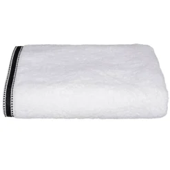 Atmosphera Créateur D'Intérieur Drap de bain Joia - coton 550 gr/m² - blanc 100x150 cm - Atmosphera* Serviette De Toilette