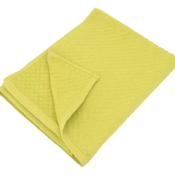 Linnea Drap de bain éponge coton 100x170 cm coton DAMA vert chartreuse
