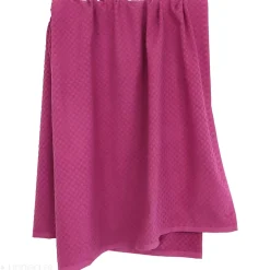 Linnea Drap de bain éponge coton 100x170 cm coton DAMA fuchsia