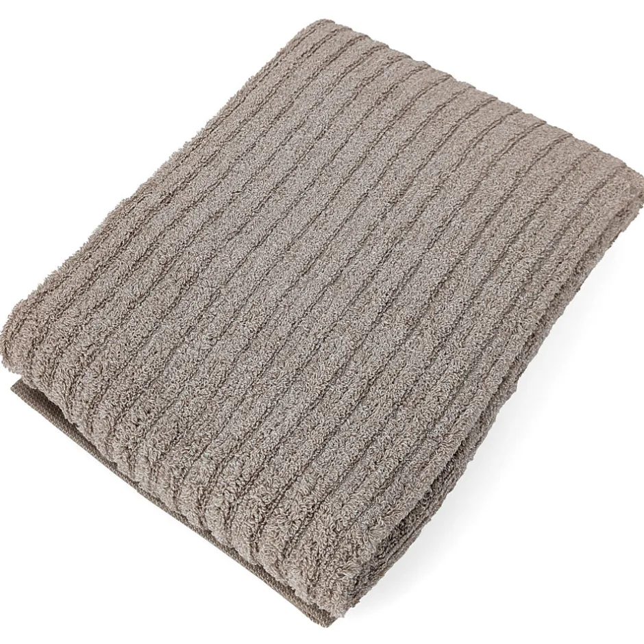 Linnea Drap de bain uni coton 100x150 cm SPECTRE marron