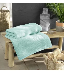 Douceur D'Intérieur Drap de Bain 90x150 cm - Collection Tendresse - Éponge 500 g,m² - 90x150cm - Céladon* Serviette De Bain
