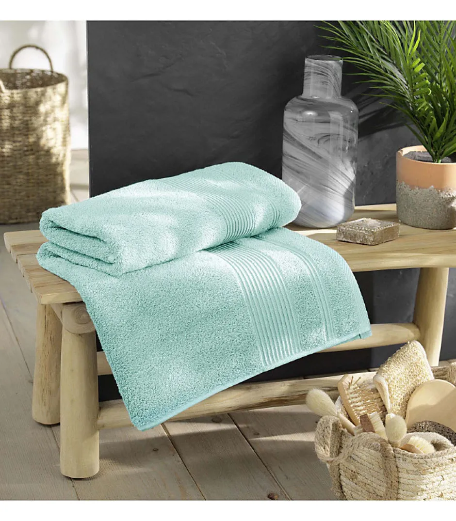 Douceur D'Intérieur Drap de Bain 90x150 cm - Collection Tendresse - Éponge 500 g,m² - 90x150cm - Céladon* Serviette De Bain