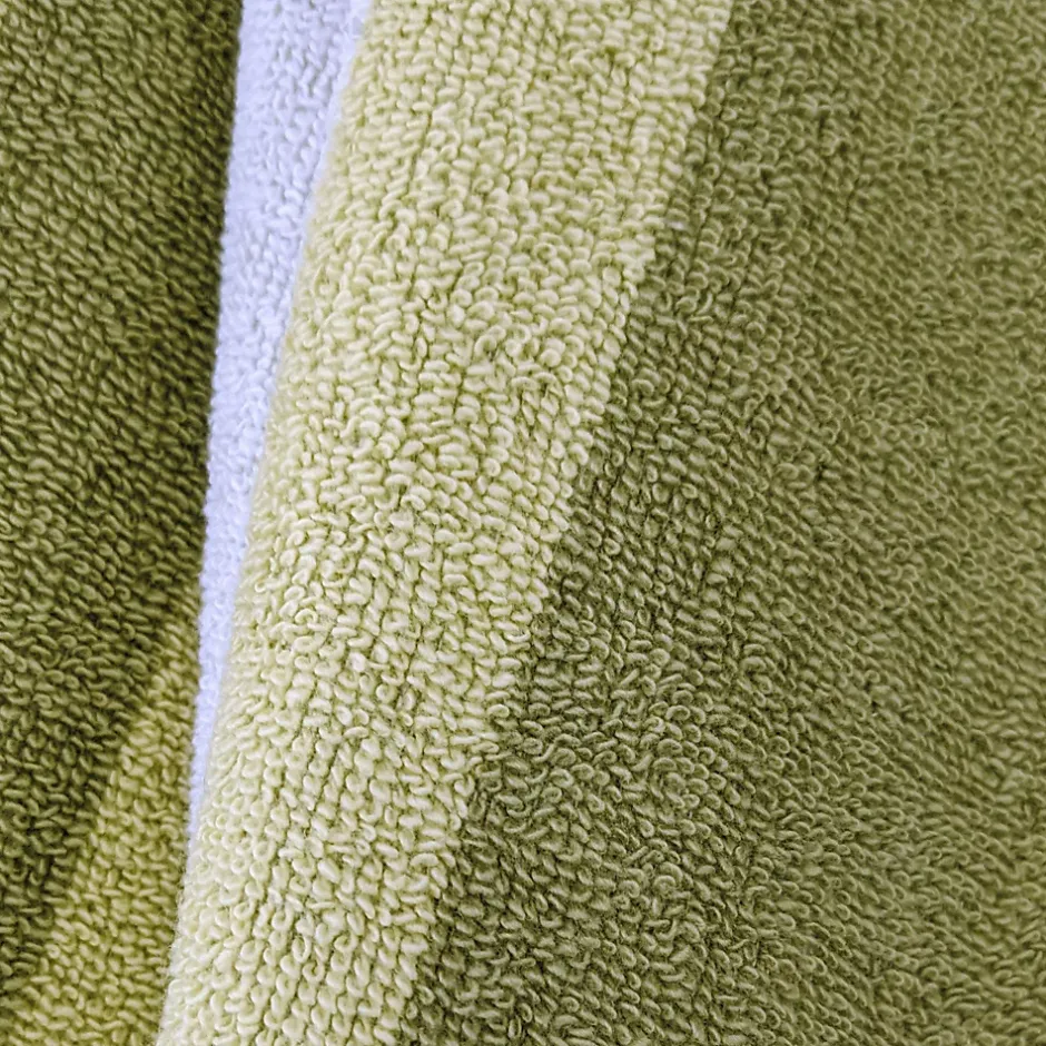 Linnea Drap de bain 85x200 cm collection SAUNA EFFICIENCE minuscule vert* Serviette De Bain