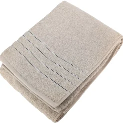 Linnea Drap de bain 100x150 cm coton 500 g/m² CHARM Ivoire