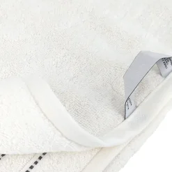 Linnea Drap de bain 100x150 cm coton 500 g/m² CHARM Blanc