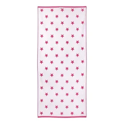 Linnea Drap de bain 85x200 cm coton 480g/m2 STARS Rose* Serviette De Bain