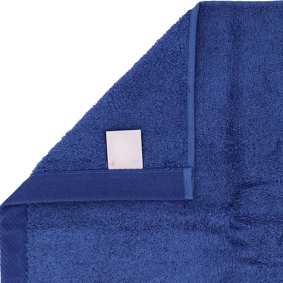 Linnea Drap de bain 100x150 cm coton peigné ALBA bleu marine