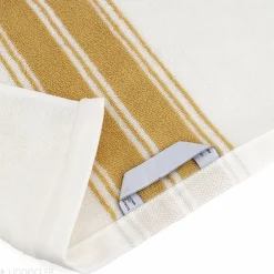 Linnea Drap de bain 100x150 cm coton RIBBON II jaune