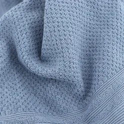 Linnea Drap de bain 100x150 cm DUNE bleu mer