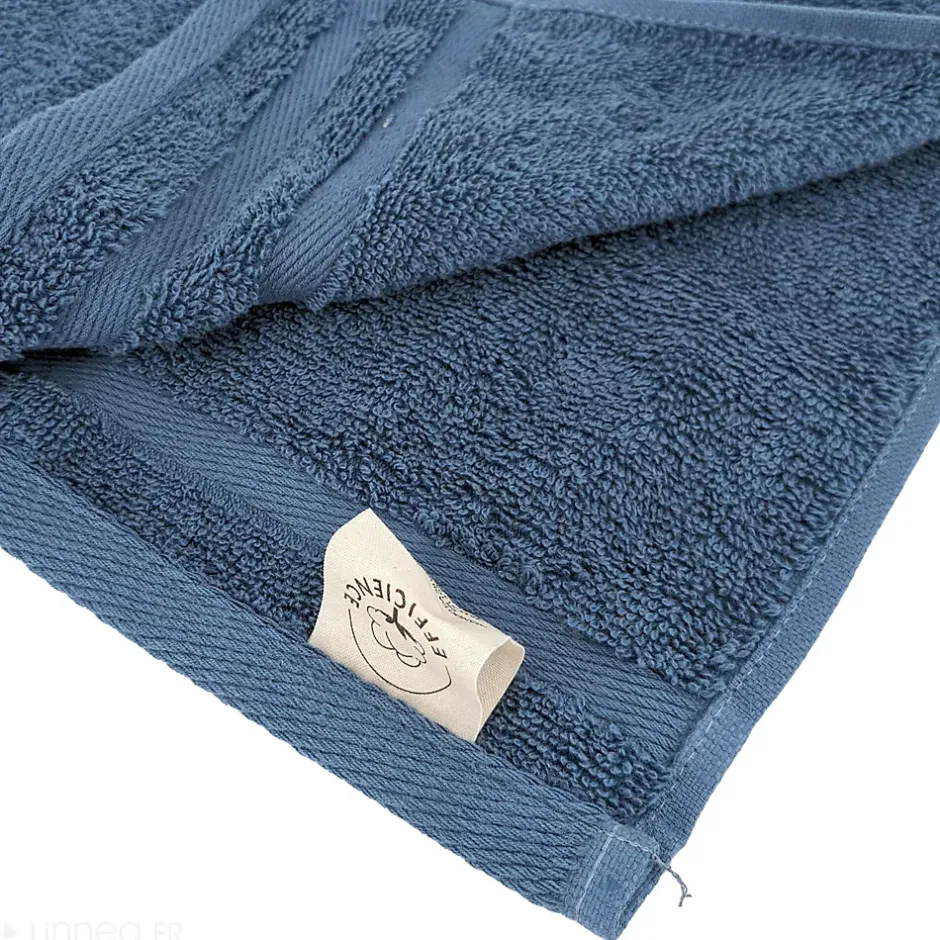 Linnea Drap de bain 100x150 cm EFFICIENCE PURE bleu Pacific