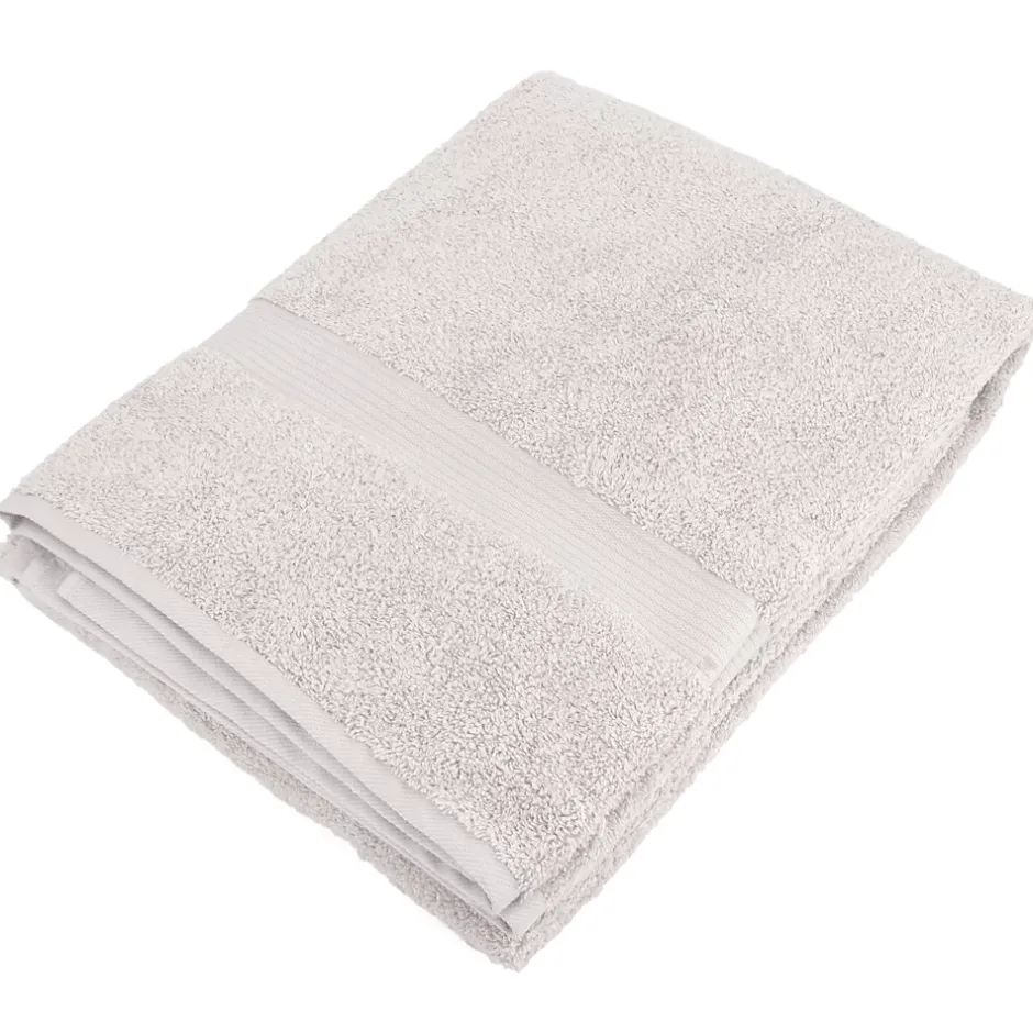 Linnea Drap de bain 85x160 cm LUXOR gris platine* Serviette De Bain