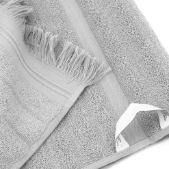 Linnea Drap de bain 100x150 cm NATURAL STRIPES gris platine