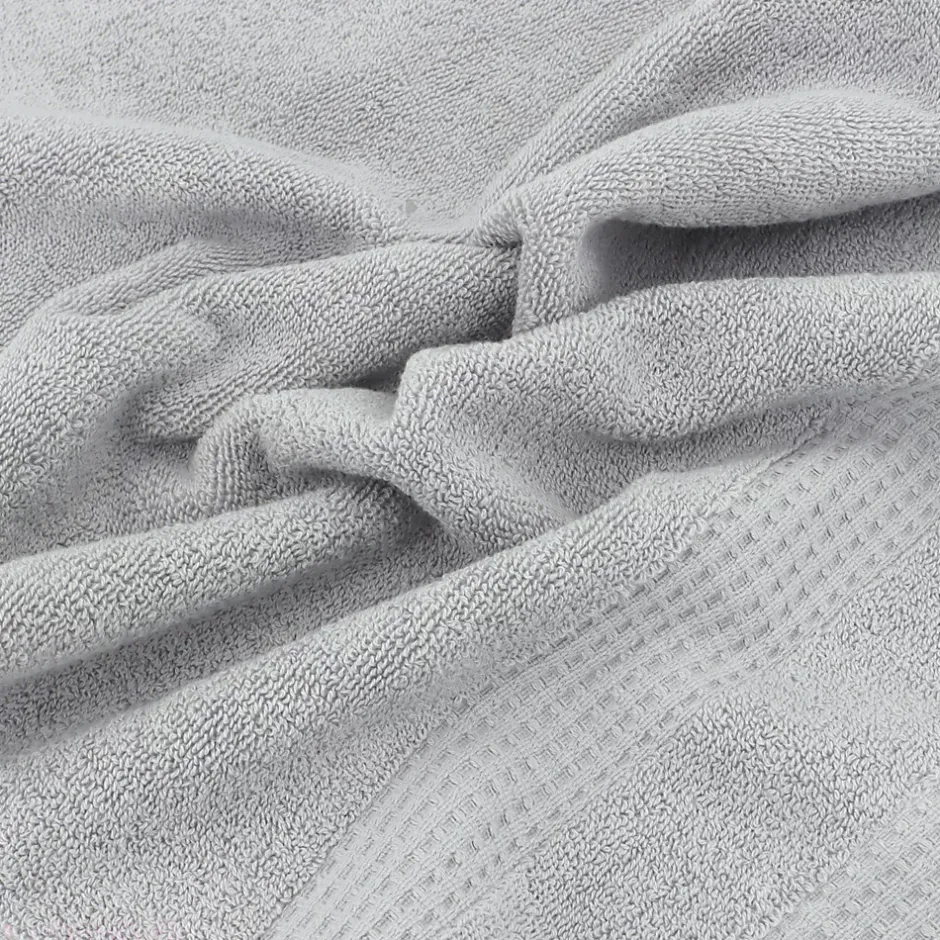 Linnea Drap de bain 100x150 cm NATURAL gris platine* Serviette De Bain