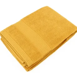 Linnea Drap de bain 100x150 cm NATURAL curry* Serviette De Bain