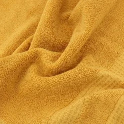 Linnea Drap de bain 100x150 cm NATURAL curry* Serviette De Bain