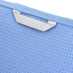 Linnea Drap de bain 90x160 cm nid d'abeille PURE WAFFLE 300 g/m² bleu mer