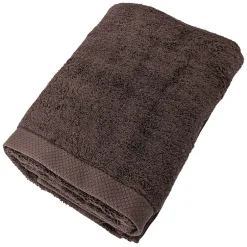 Linnea Drap de bain 100x150 cm PURE Marron 550g/m2* Serviette De Bain