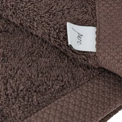 Linnea Drap de bain 100x150 cm PURE Marron 550g/m2* Serviette De Bain