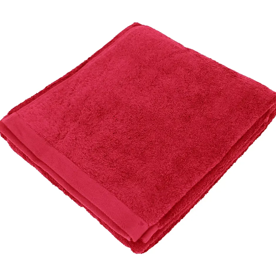Linnea Drap de bain 100x150 cm SOFTY bordeaux