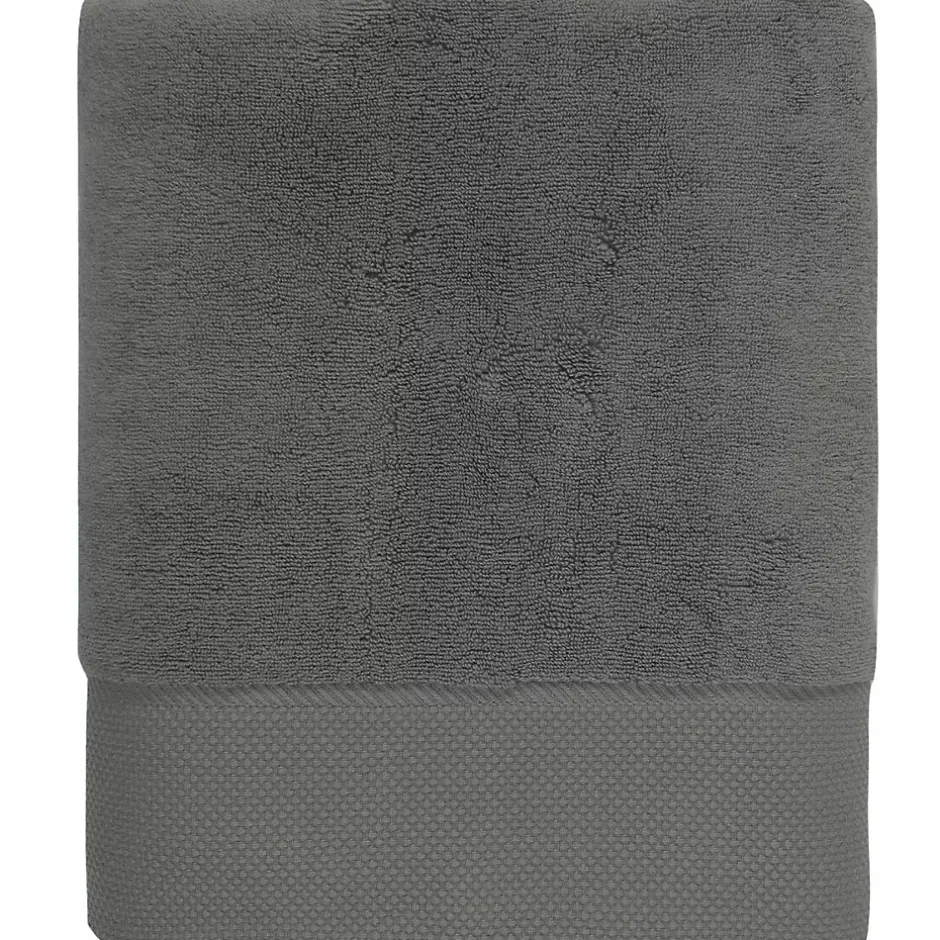 Sensei Maison Drap de bain Zéro Twist 560 g/m² Anthracite 70x140 cm SENSOFT* Serviette De Bain