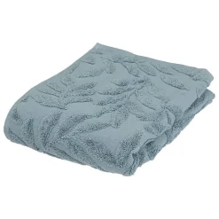 Atmosphera Créateur D'Intérieur Drap de douche Cisel - coton - bleu - 70x130 cm - Atmosphera* Serviette De Toilette