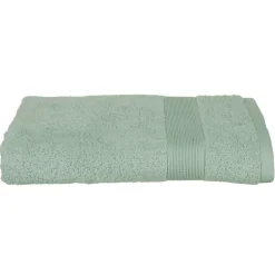 Atmosphera Créateur D'Intérieur Drap de douche Essentiel - coton 450 gr/m² - vert céladon 70x130 cm - Atmosphera