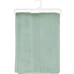 Atmosphera Créateur D'Intérieur Drap de douche Essentiel - coton 450 gr/m² - vert céladon 70x130 cm - Atmosphera