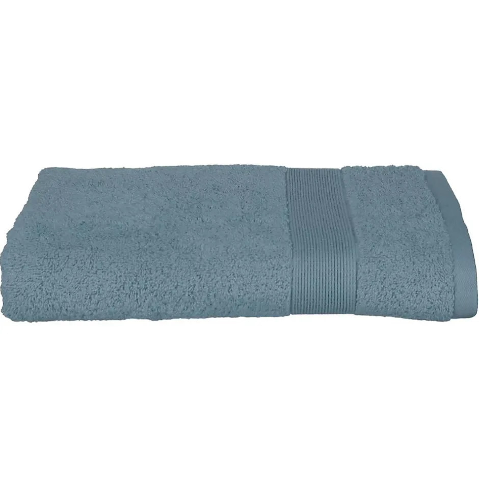Atmosphera Créateur D'Intérieur Drap de douche Essentiel - coton 450 gr/m² - gris orage 70x130 cm - Atmosphera