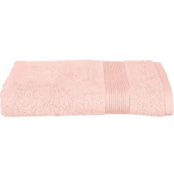 Atmosphera Créateur D'Intérieur Drap de douche Essentiel - coton 450 gr/m² - rose 70x130 cm - Atmosphera* Serviette De Toilette